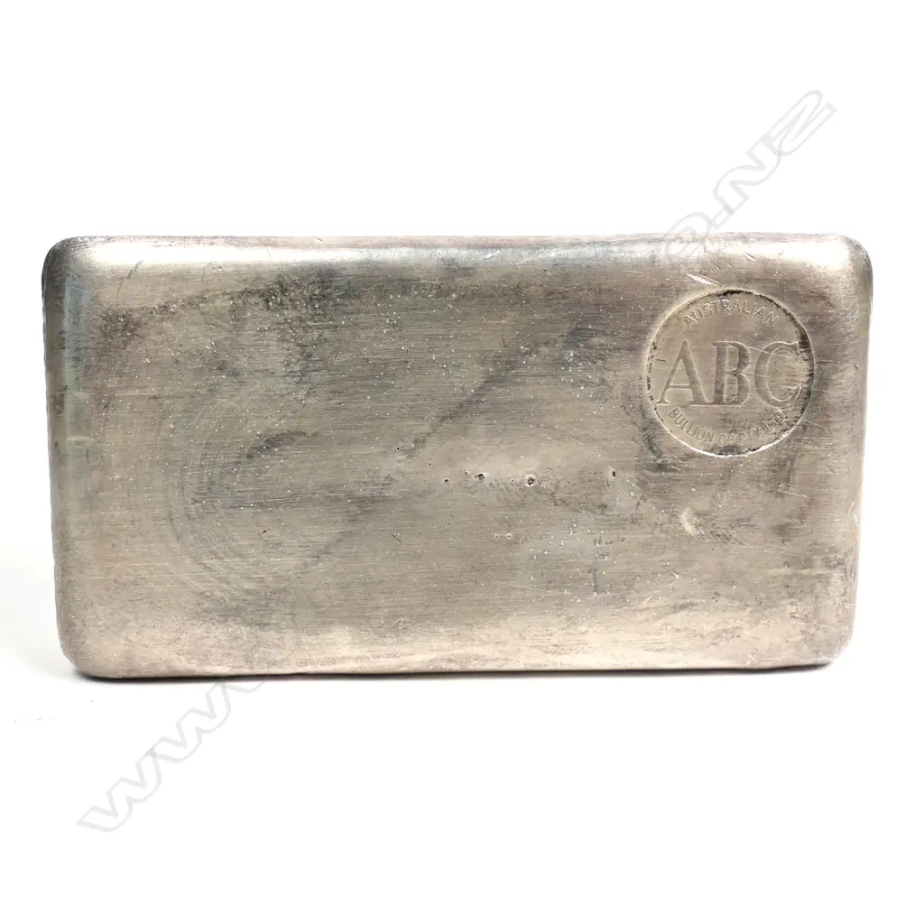 SILVER BAR, HALF KILO, AUSTRALIAN BULLION CO Image 1++
