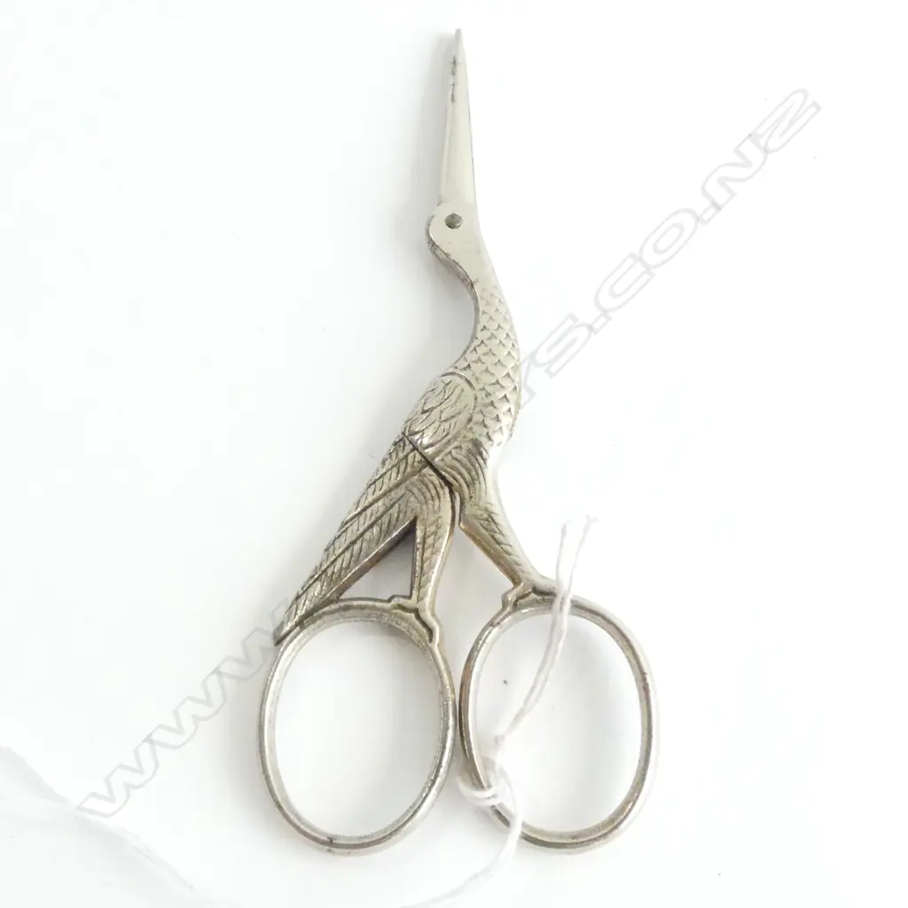 c1900 PR NOVELTY BIRD FORM SCISSORS Image 1++