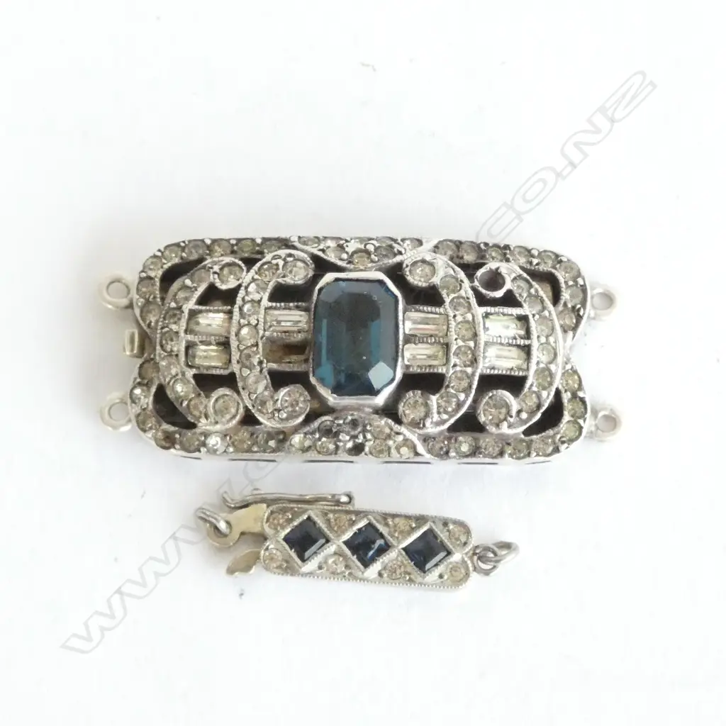 2 DECO CLASPS SILVER Image 1++