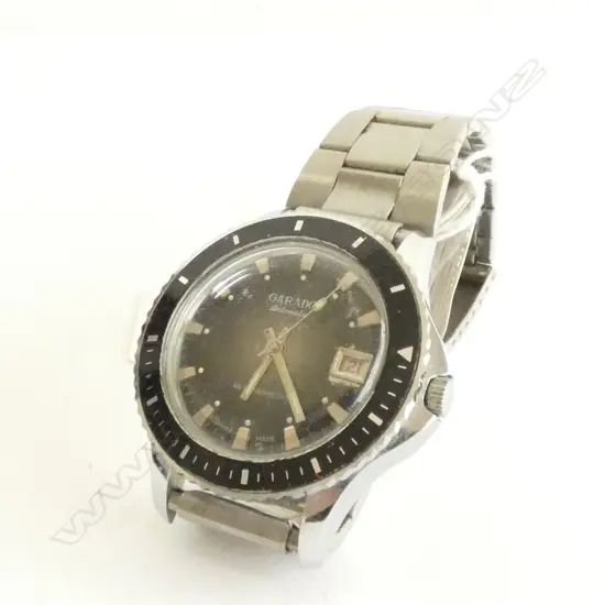 Garado 1970's Datomatic Divers bezel