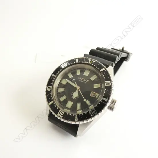 CITIZEN GENTS DIVER'S WRISTWATCH apparently working
