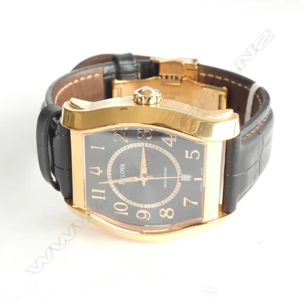 BULOVA GENTS W/WATCH 'ACCUTRON' STRATFORD BOXED Image 1++