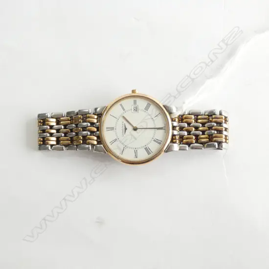 (19643)LONGINES VINTAGE GENTS W/WATCH BOXED 