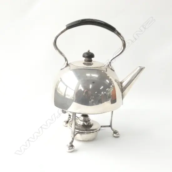 SILVER PLATE SPIRIT KETTLE H. 270MM