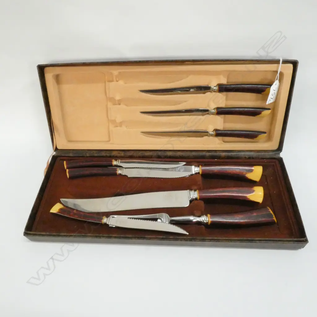 CANADIAN KNIFE SET BOXED  Image 1++