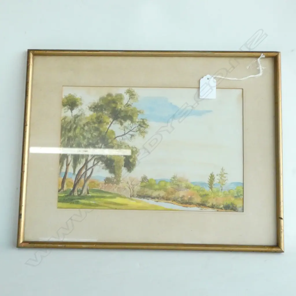 C1932 WATERCOLOR SIGNED N. BALCONDA?? L.390mm Image 1++