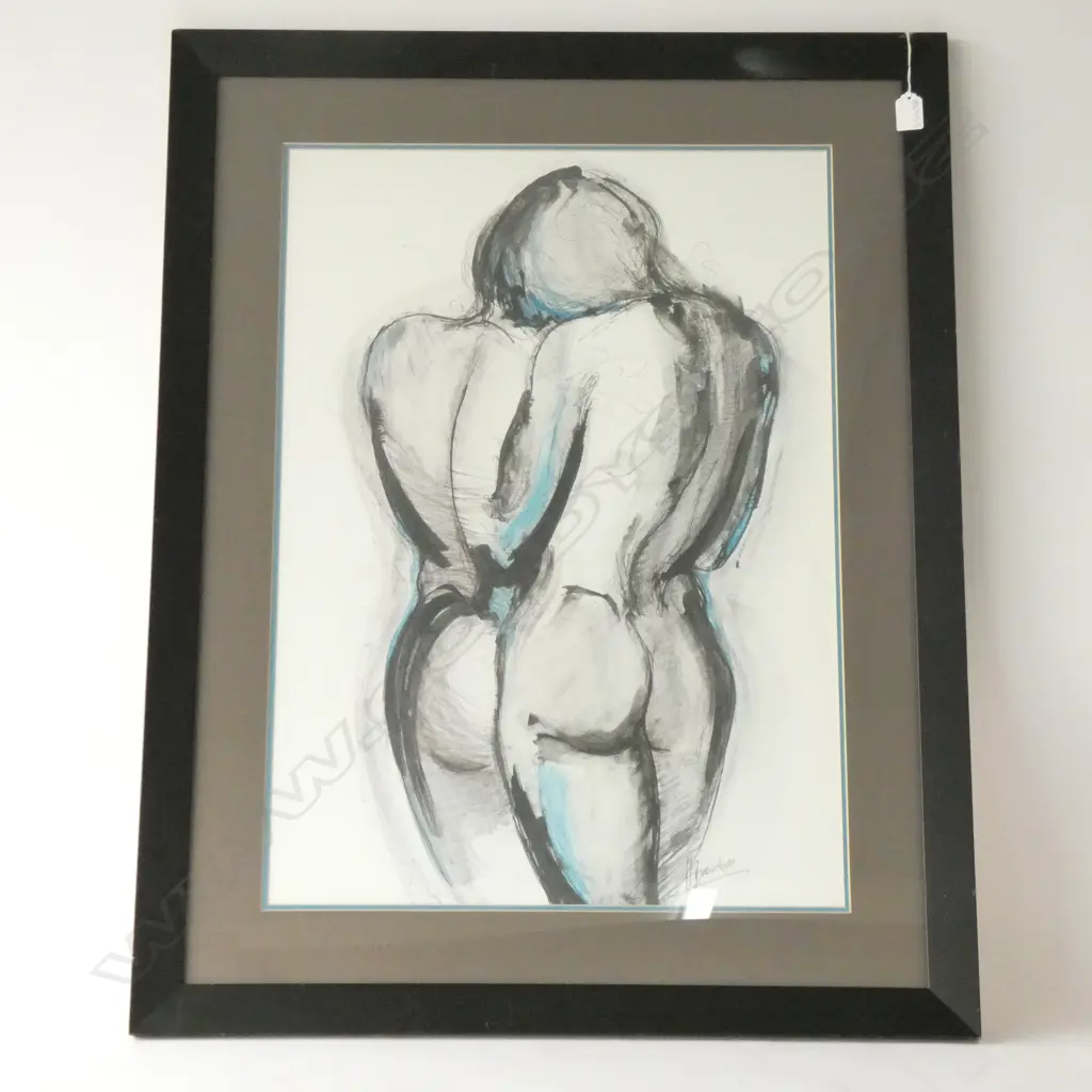 SIGNED NUDE PRINT 690 X 490MM Image 1++