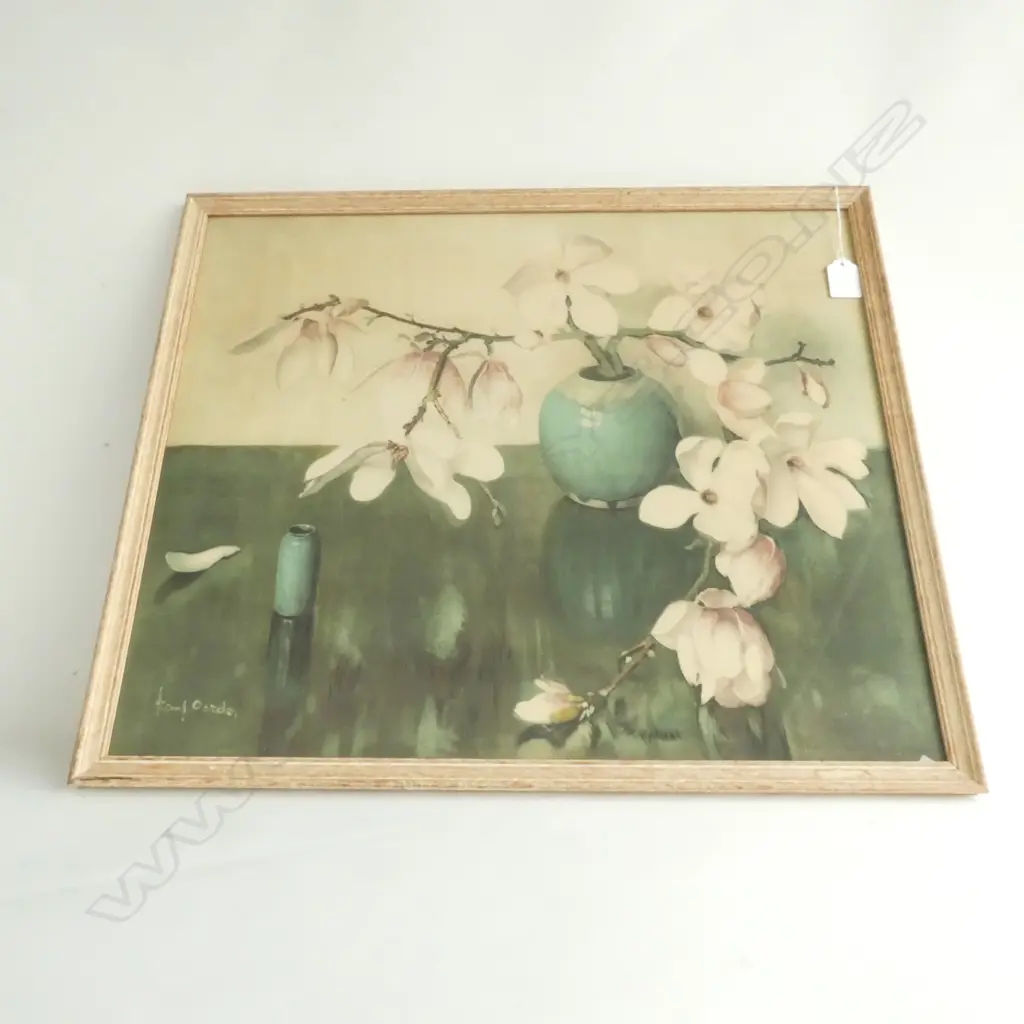 FRANZ OERDER 'MAGNOLIAS' PRINT 430 X 525MM Image 1++