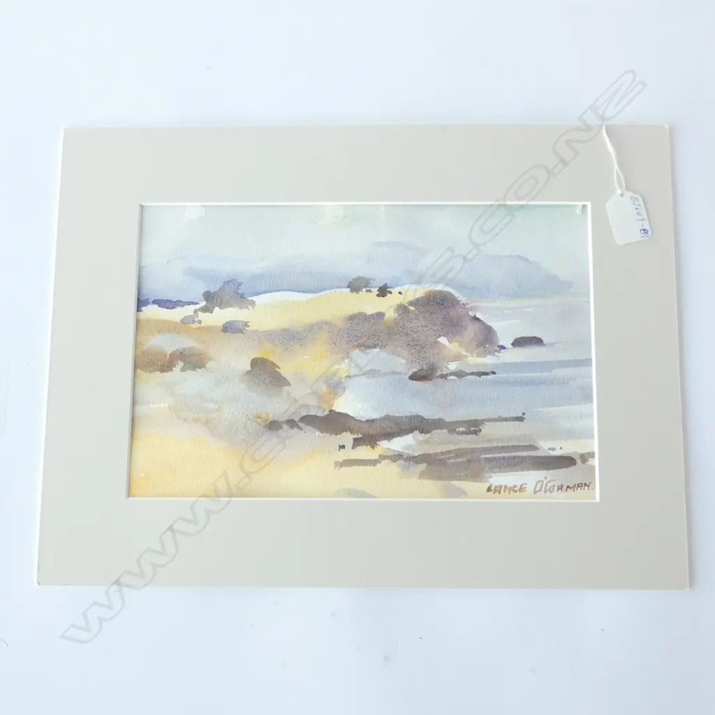 LANCE O'GORMAN COASTAL W/C - ANOTHER TO REVERSE 230 x 340 mm Image 1++