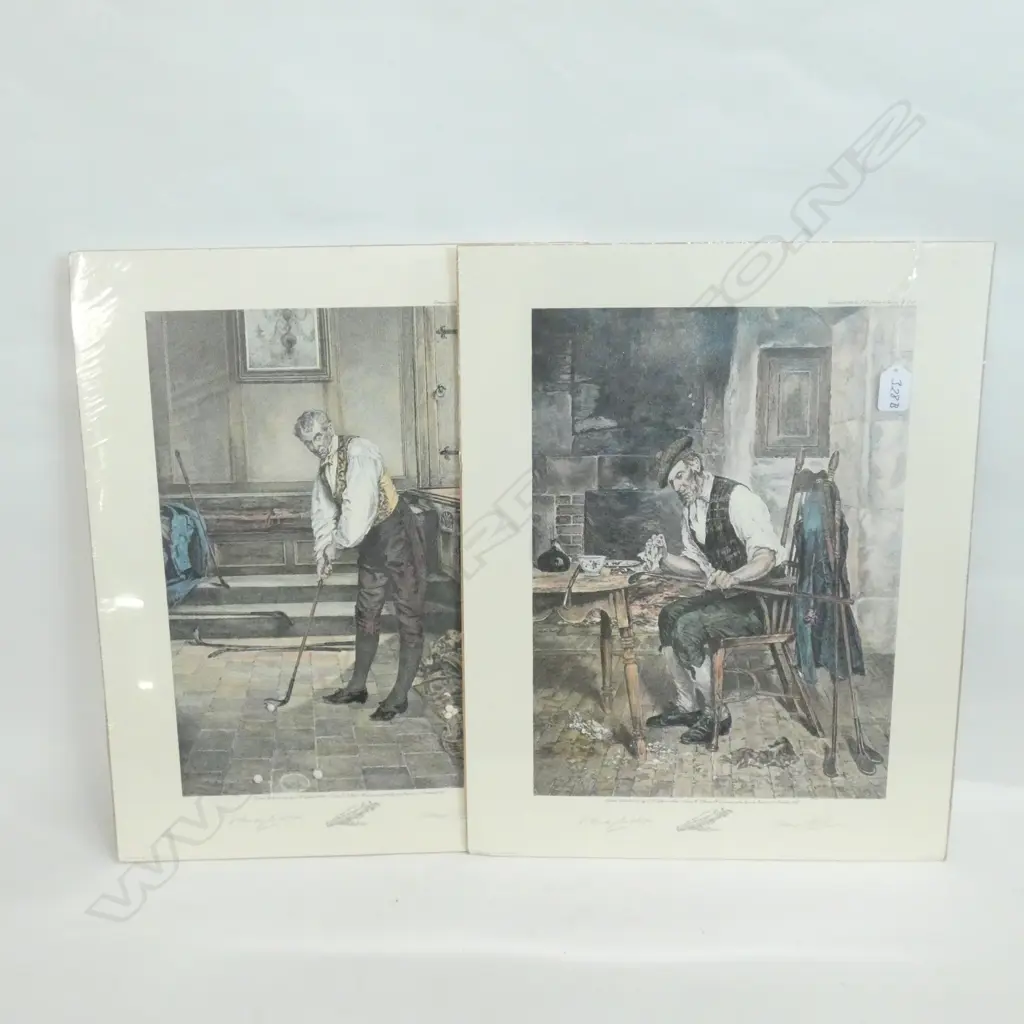 2 ENGLISH PRINTS W. 510 X 410MM Image 1++