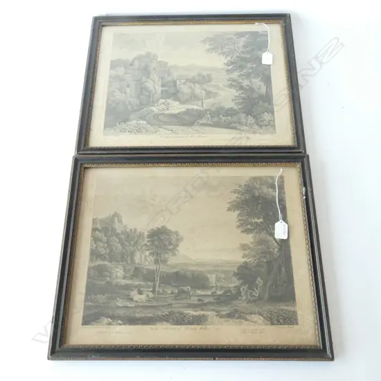 PR OF 19THC FRAMED ENGRAVINGS COLLECTION OF DR MEAD ETC 350 X 440 MM