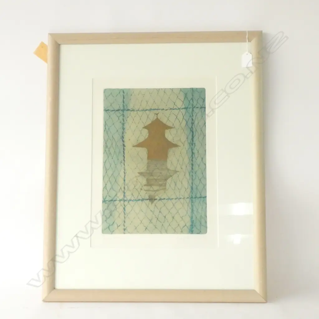 RODNEY FUMPSTON PRINT 'GOLD PAVILION ED. 17/75 400 X 295MM Image 1++