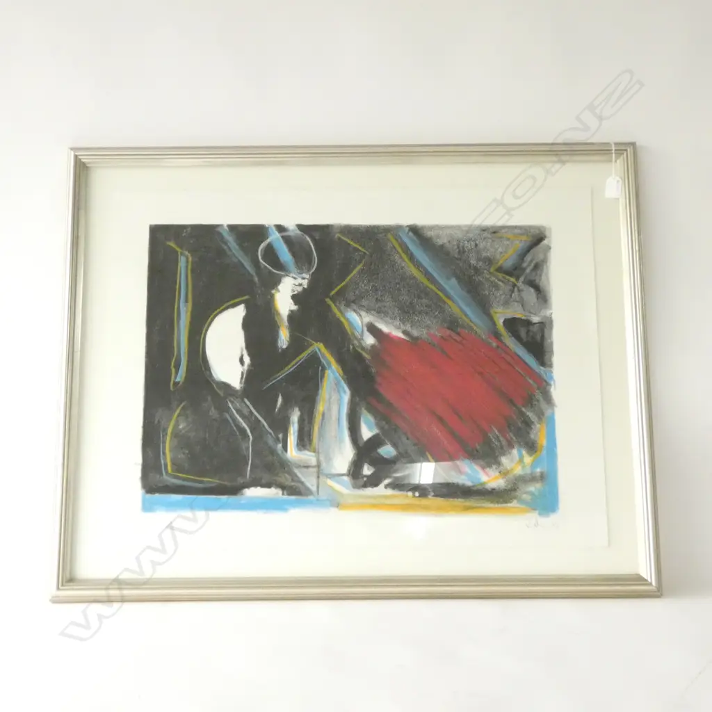 SIGNED FRAMED PASTEL 470 X 640MM Image 1++