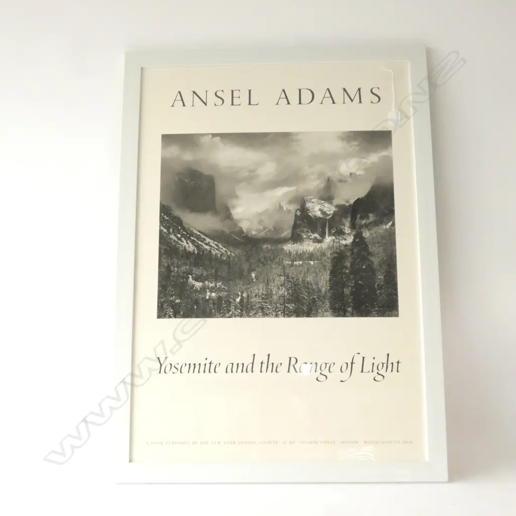 FRAMED ANSEL ADAMS POSTER 830 X 570 MM Image 1++