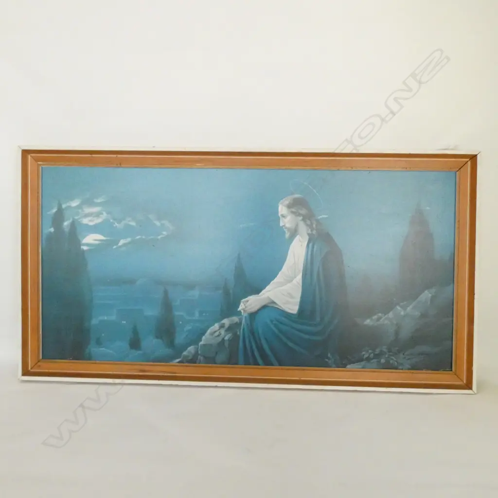 JESUS SACRED HEART PRINT 420 X 820 MM Image 1++