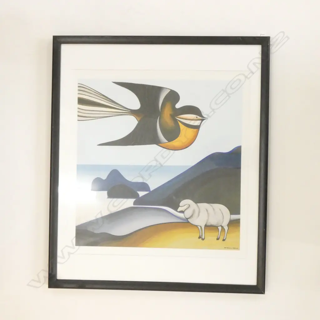 DON BINNEY OFFSET PRINT TE HENGA 500 X 800 MM Image 1++