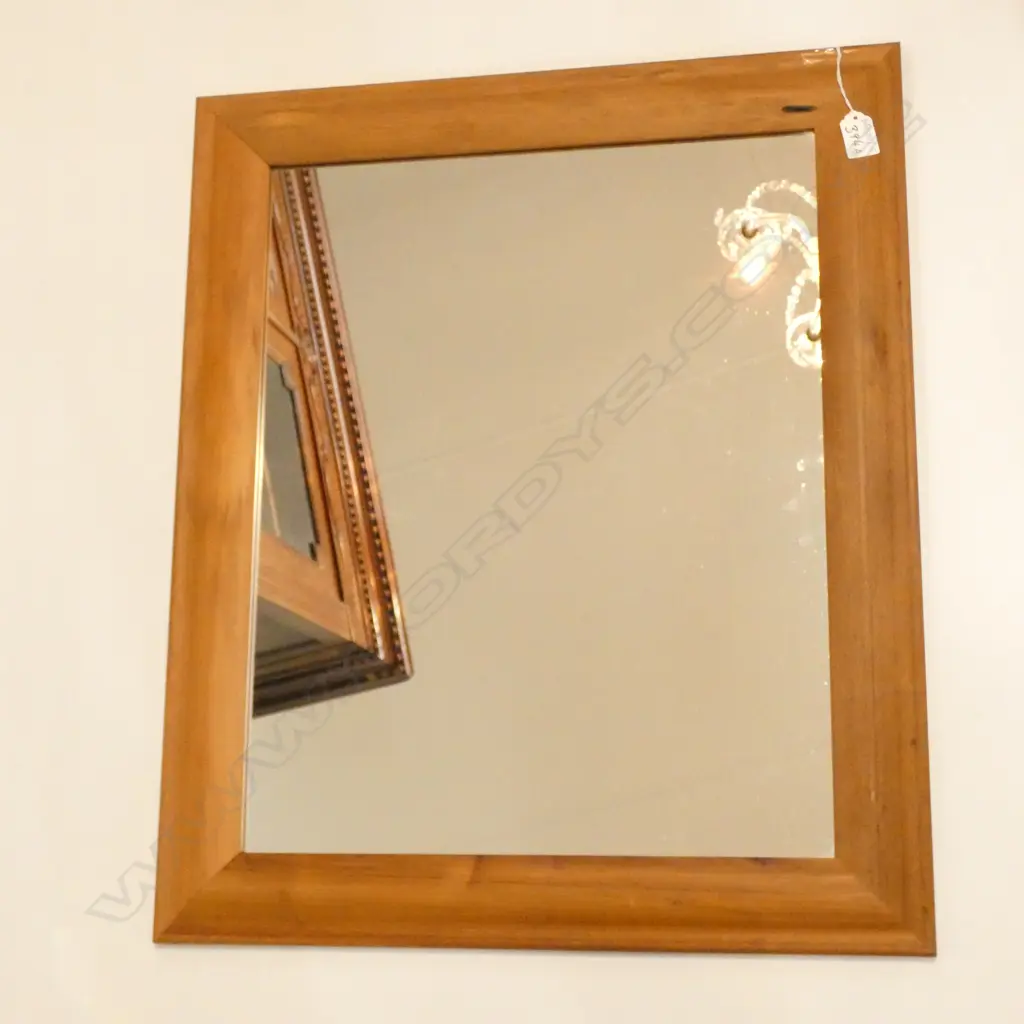RIMU FRAMED MIRROR 670 X 560MM Image 1++