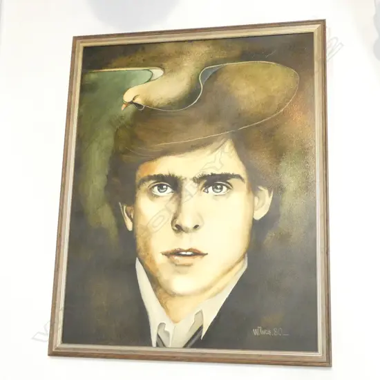 WELBY INGS, PORTRAIT 1980, OIL