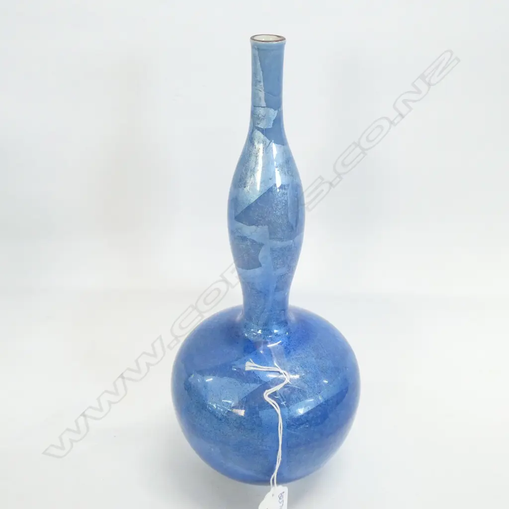 JAPANESE DOUBLE GOURD LUSTRE VASE h310 mm Image 1++