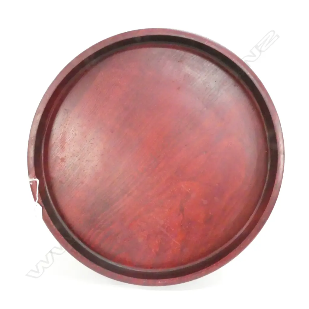 LGE VINTAGE JAPANESE CIRCULAR TRAY Dia.490mm Image 1++