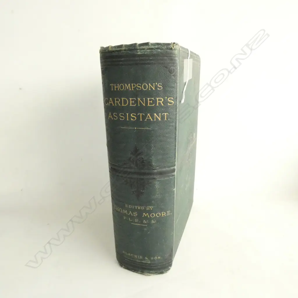 ANTIQUE BOOK 'THOMPSON'S GARDENERS ASSISTANT'  Image 1++