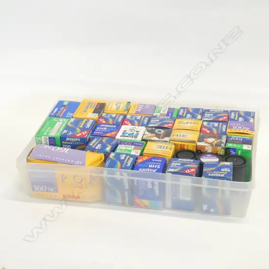 ASST 35 MM UNEXPOSED FILMS DATES EXPIRED BUT STORED IN COOL CONDITIONS+ INFRARED