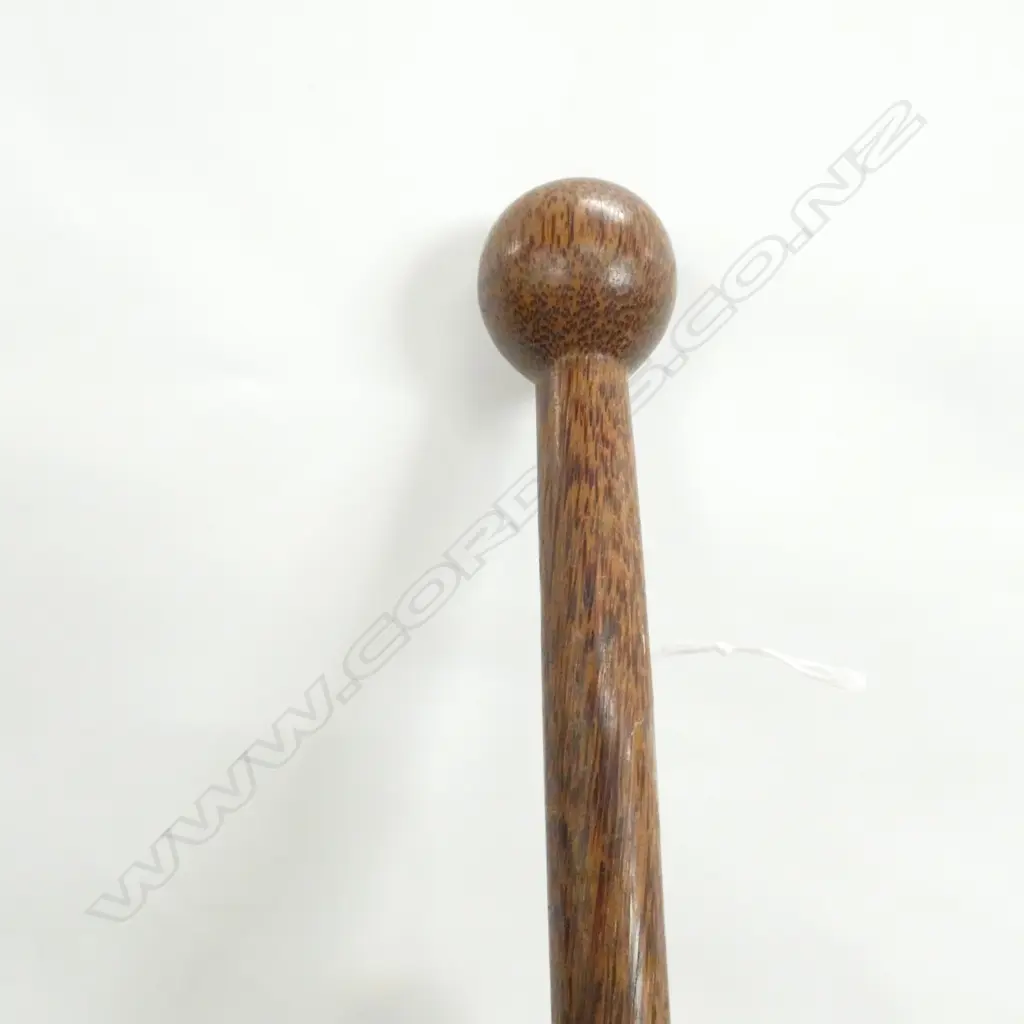 OLD TROPICAL WALKING STICK KNOB HANDLE Image 1++