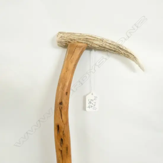 BRIAR & ANTLER WALKING STICK