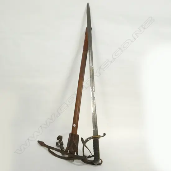 An 1845 pattern infantry officers sword