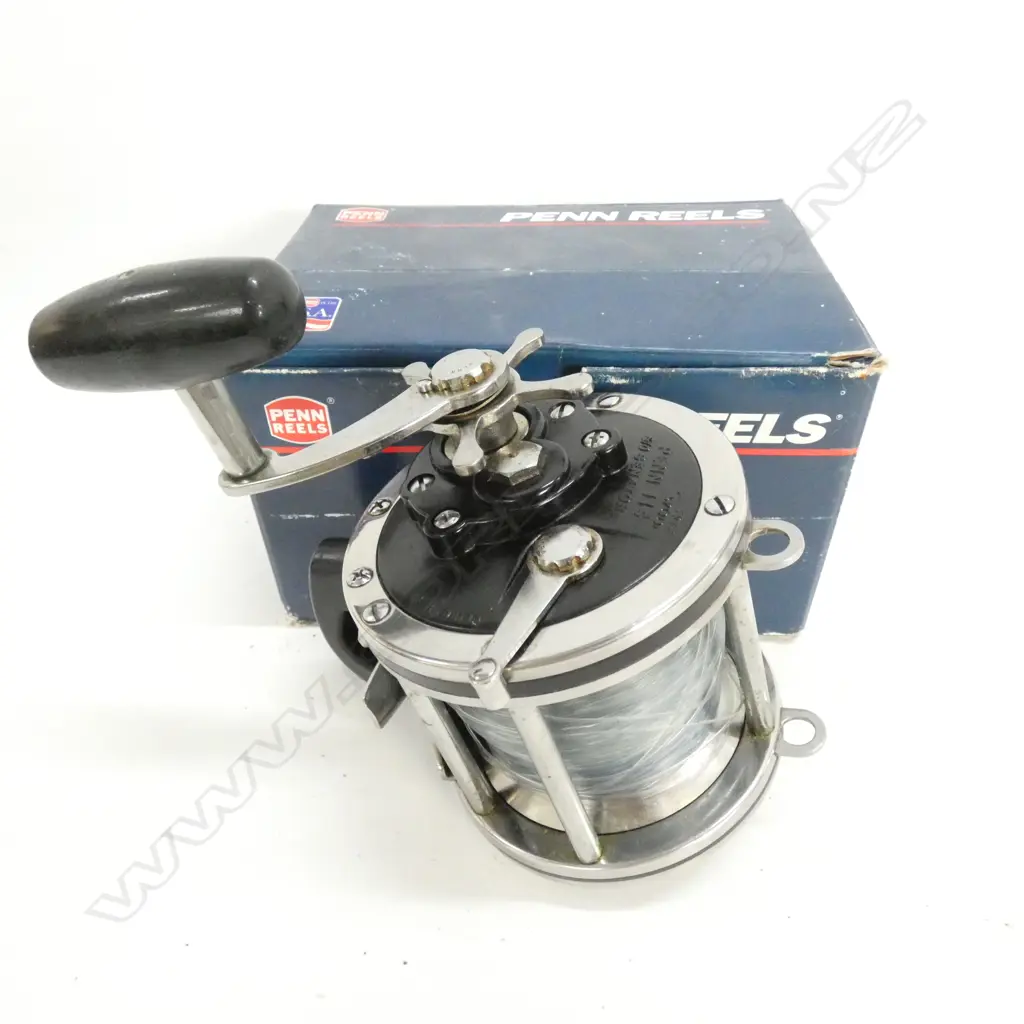 BOXED PENN 114 SENATOR 6/O FISHING REEL Image 1++