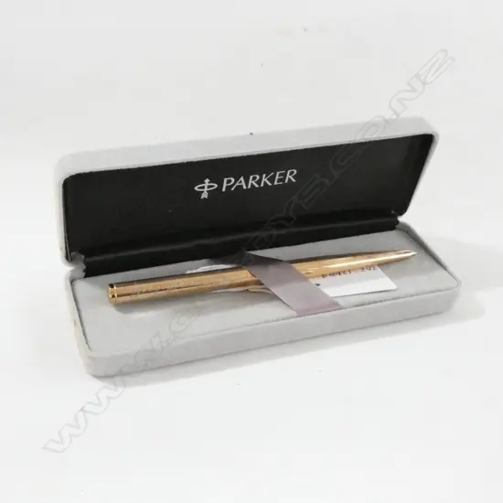 PARKER PEN, IN ORIGINAL BOX, WORKING, ENGRAVED, ORIGINAL BOX
