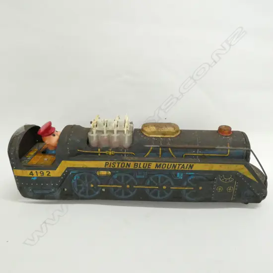 TINPLATE TOY TRAIN MADE IN JAPAN L 400 MM