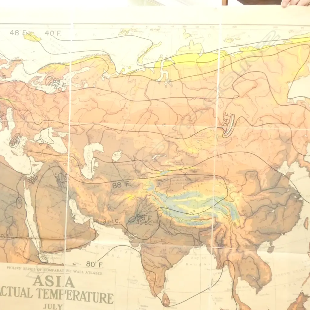 9 VINTAGE PAPER ON CANVAS MAPS Image 1++