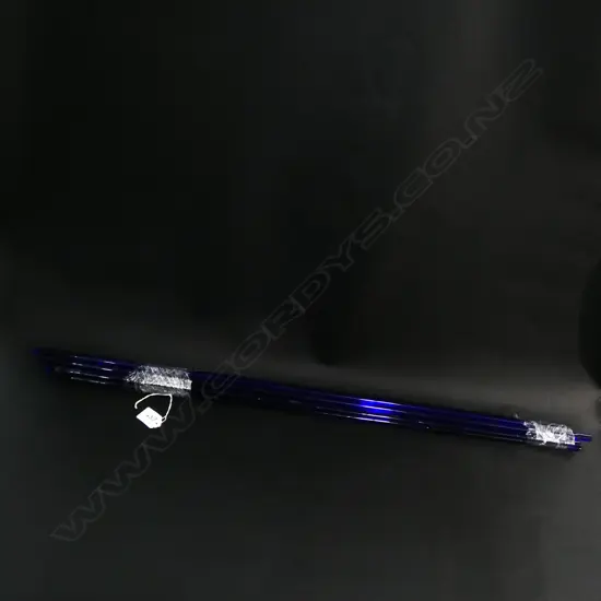 9X  BLUE GLASS RODS L.950mm APPROX