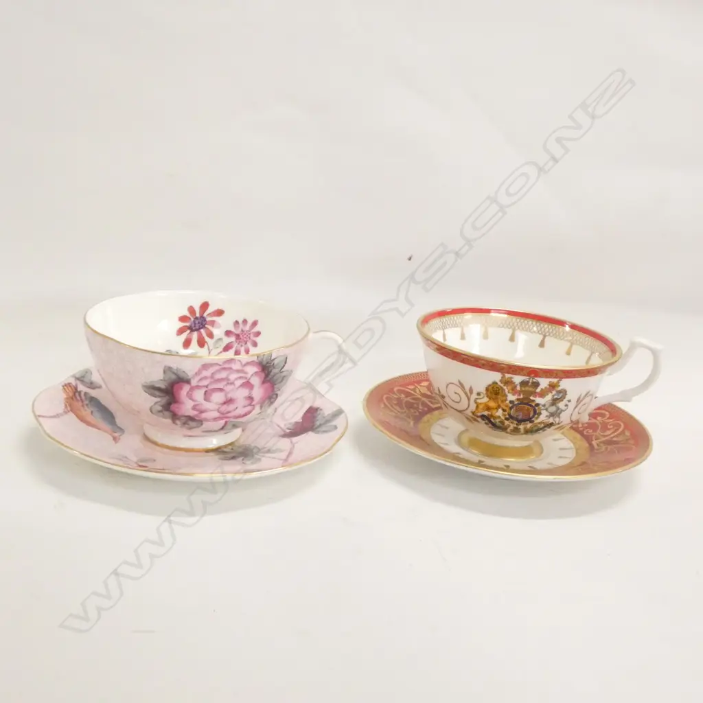 WEDGWOOD CUP ANS SAUCER CUP AND SAUCER IN ORIGINAL BOX + BOXED R/COLLECTION C/SAUCER Image 1++