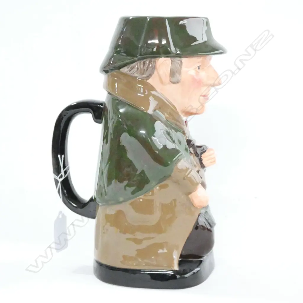 ROYAL DOULTON SHERLOCK HOLMES TOBY JUG D6661. H. 230MM Image 1++