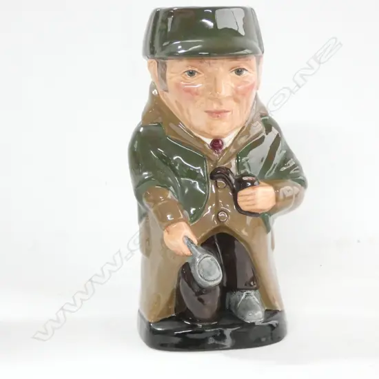 ROYAL DOULTON SHERLOCK HOLMES TOBY JUG D6661. H. 230MM