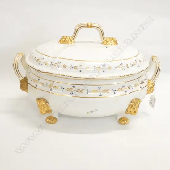 EARLY 19THC TUREEN  OLD REPAIR