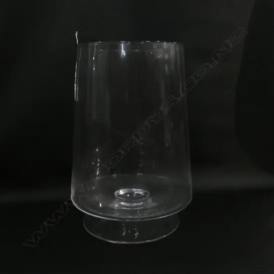 LARGE GLASS VASE H. 395MM