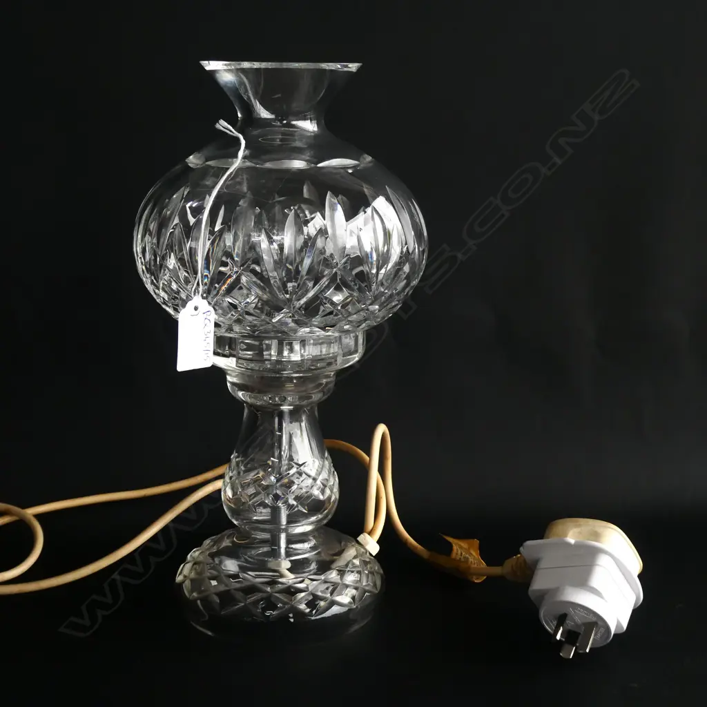 WATERFORD CRYSTAL LAMP H. 310MM Image 1++