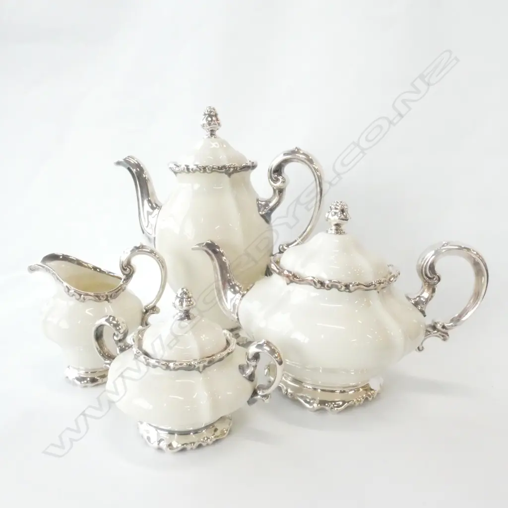 4 PCE ROSENTHAL COFFEE / TEA SERVICE H. 270MM Image 1++