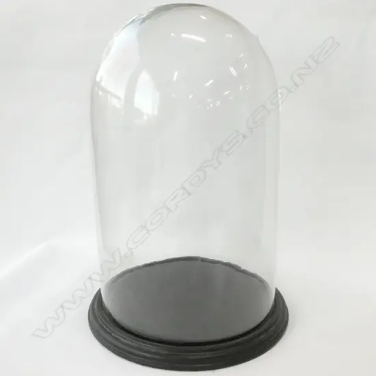 VINTAGE GLASS DOME H. 510MM