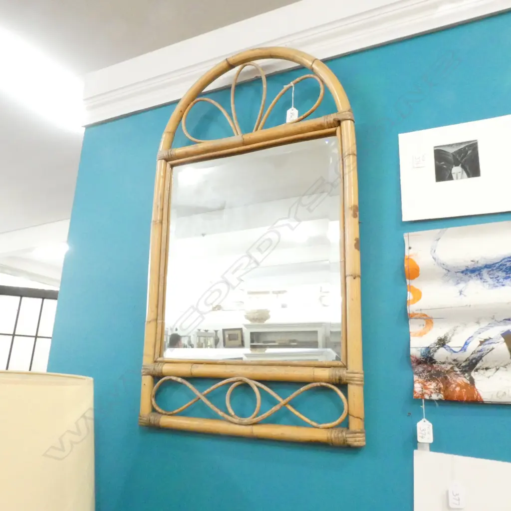 BEVELED CANE MIRROR H. 870MM Image 1++