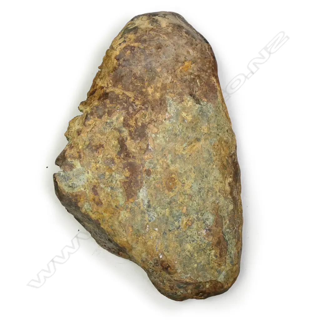 A large pounamu carved boulder Image 1++