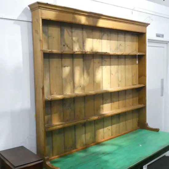 PINE HUTCH DRESSER TOP ONLY H. 1470MM W. 1750MM