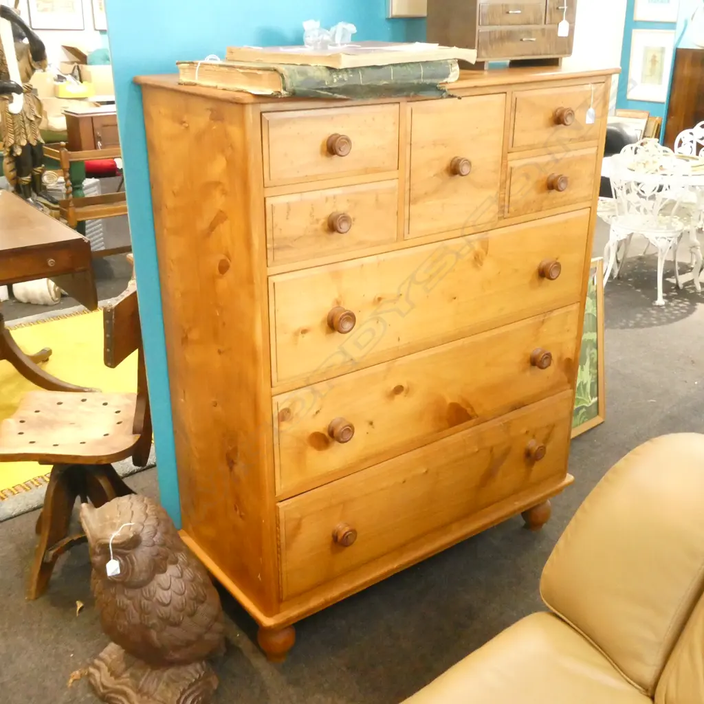 MACROCARPA CHEST OF DRAWERS L 1100 X H 1390 MM Image 1++