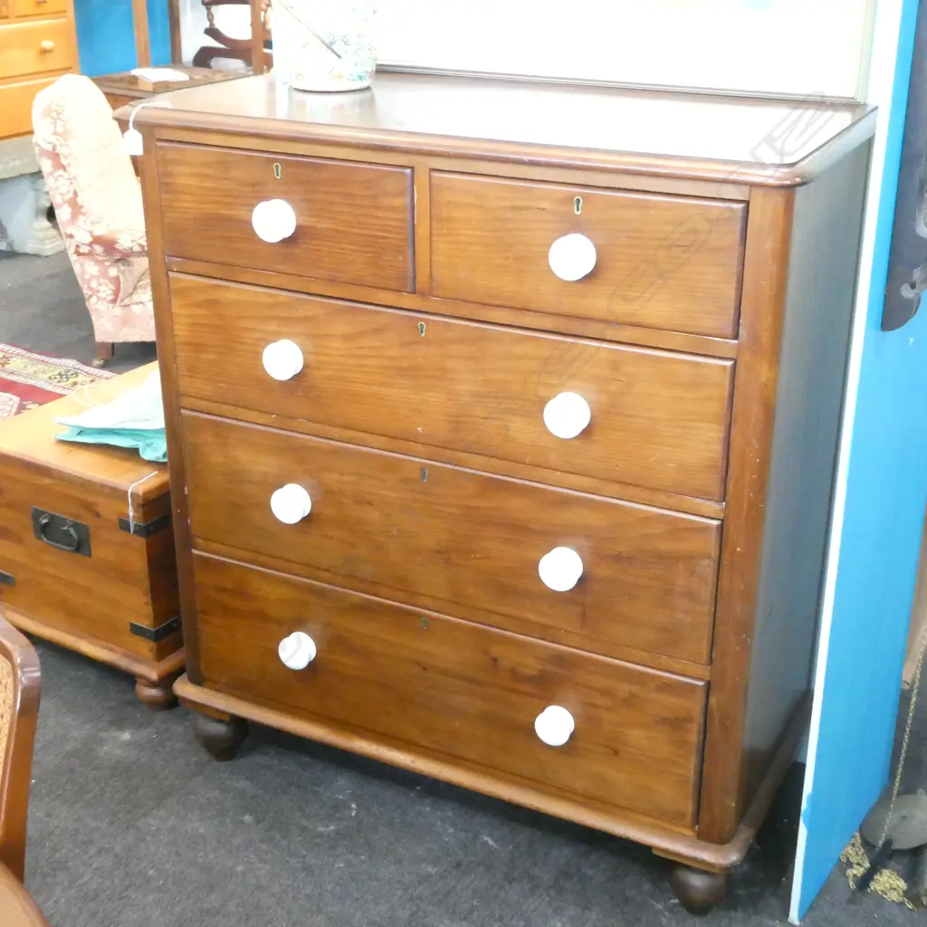 CHEST OF DRAWERS CERAMIC HANDLES H. 1190MM Image 1++