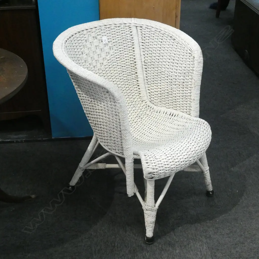 VINTAGE SEAGRASS CHAIR Image 1++