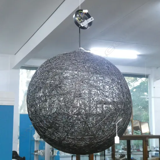 CONTEMPARY STRING SPHERE LIGHT FITTING