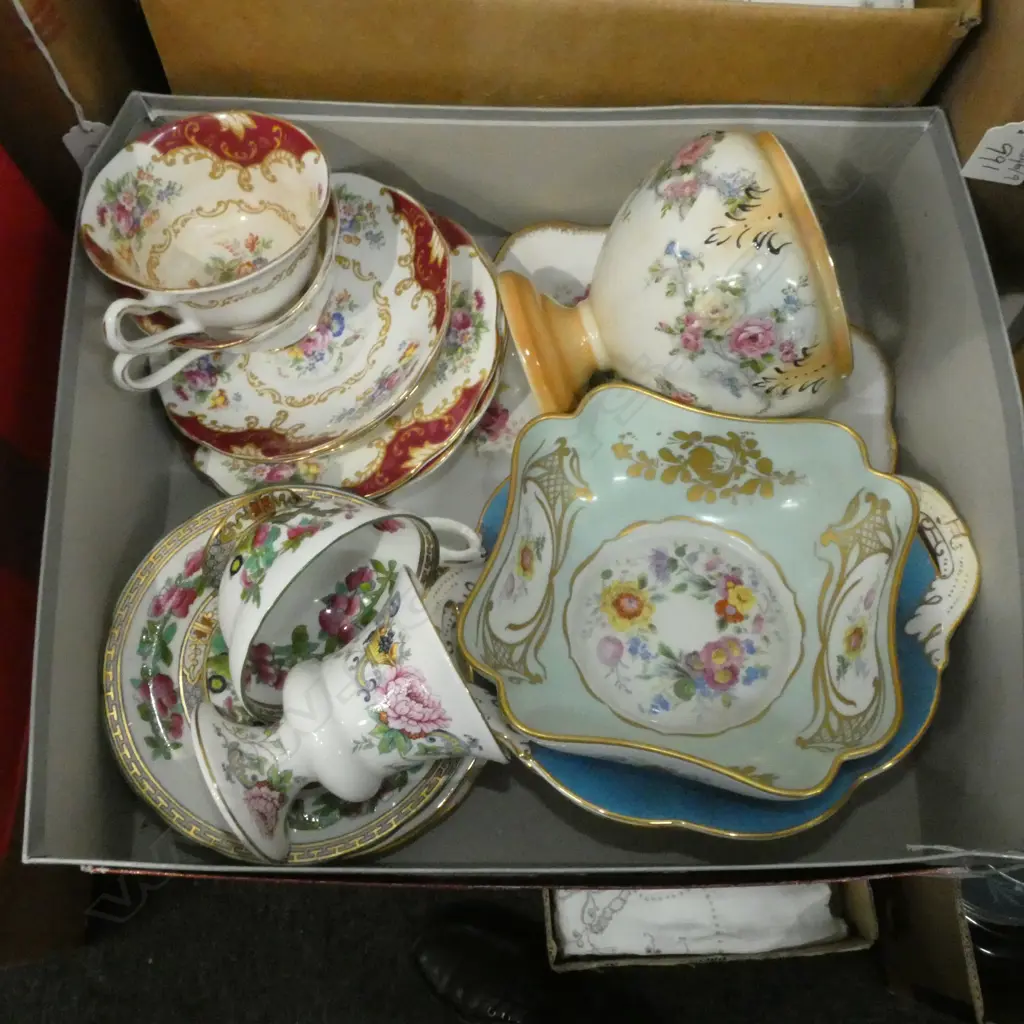 SMALL BOX LOT GOOD QUALITY CHINA; ROYAL ALBERT, HAMMERSLEY ETC. Image 1++